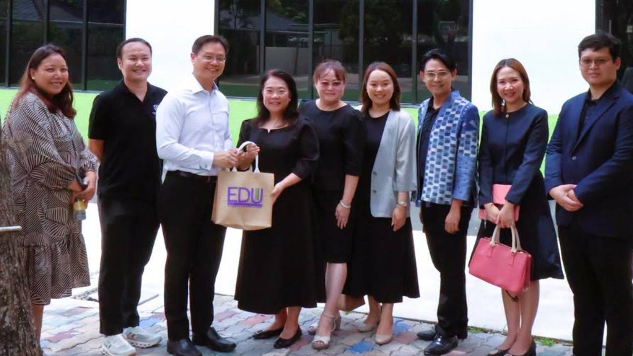 คณะศึกษาศาสตร์ มก. หารือความร่วมมือทางวิชาการกับ Knightsbridge House International School Nonthaburi